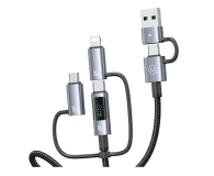 USAMS Kabel 6w1 Fast charging 60W 2m Aluminuim - 1569121 - zdjęcie 3